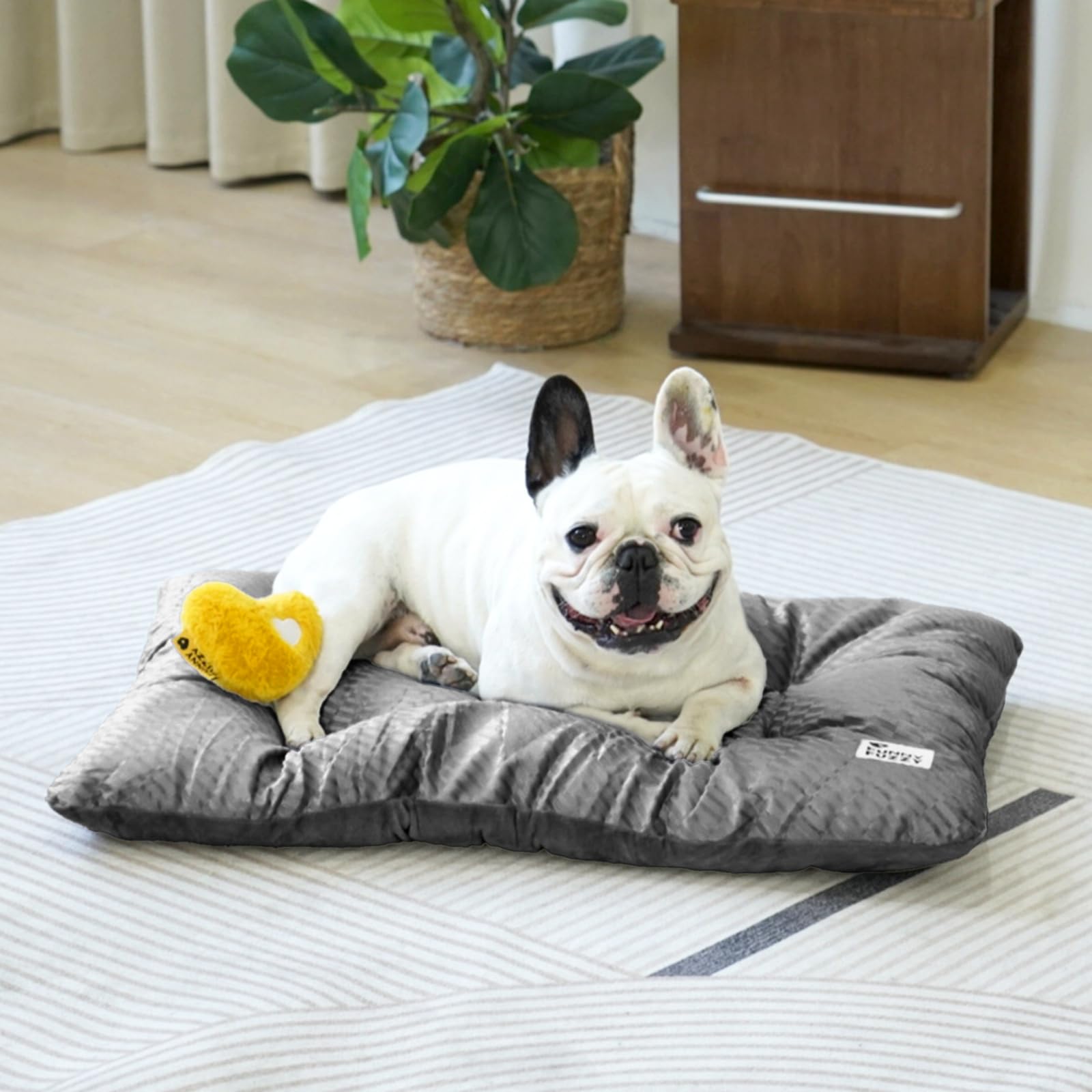 Funny Fuzzy tapis kennel plat, doux et confortable 30x20