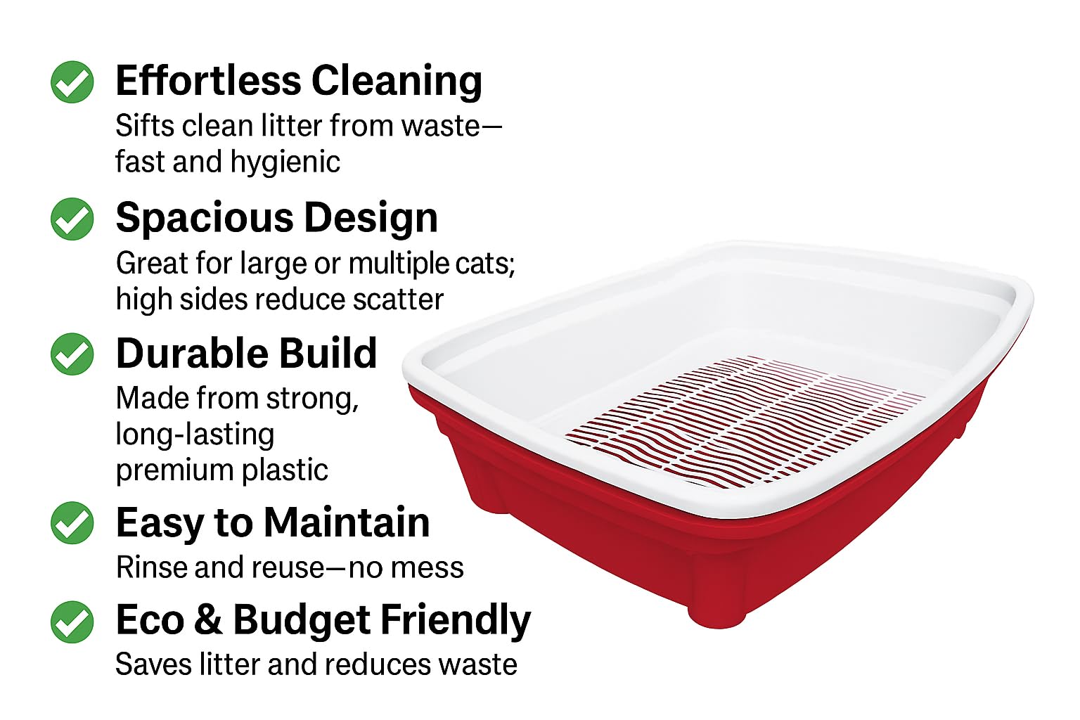 FURACÃOPET Classic Plus : économie de litière et environnement plus propre.