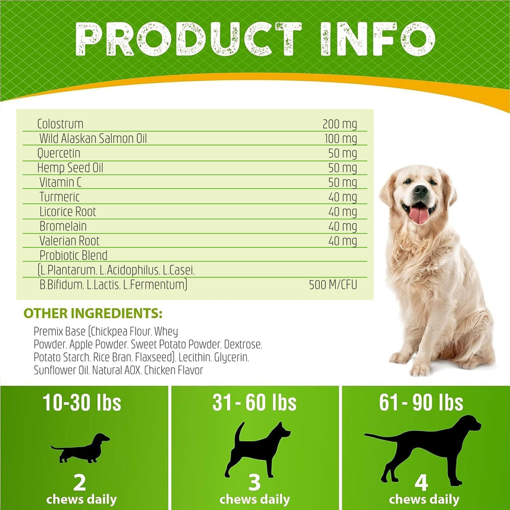 Furaland friandises-allergie-chien en action montre un chien heureux et confortable