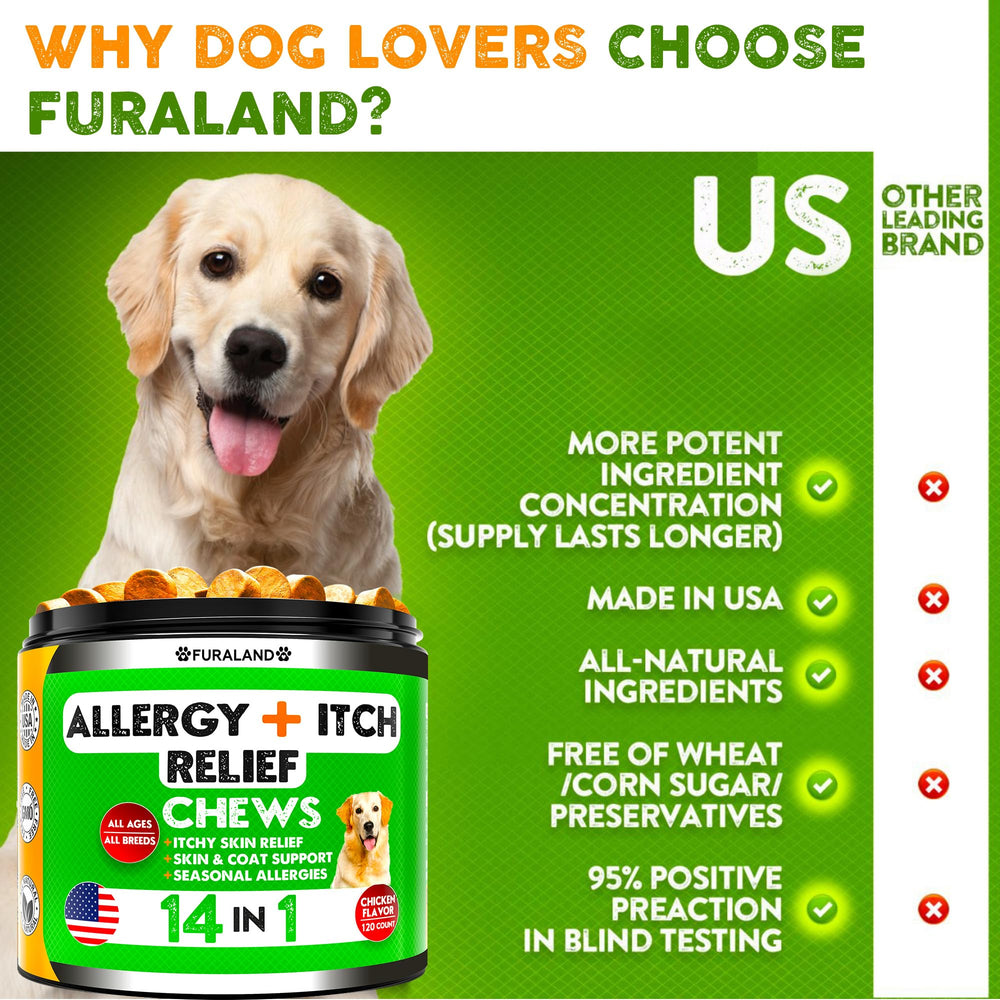 Furaland friandises-allergie-chien usage quotidien montre une administration simple