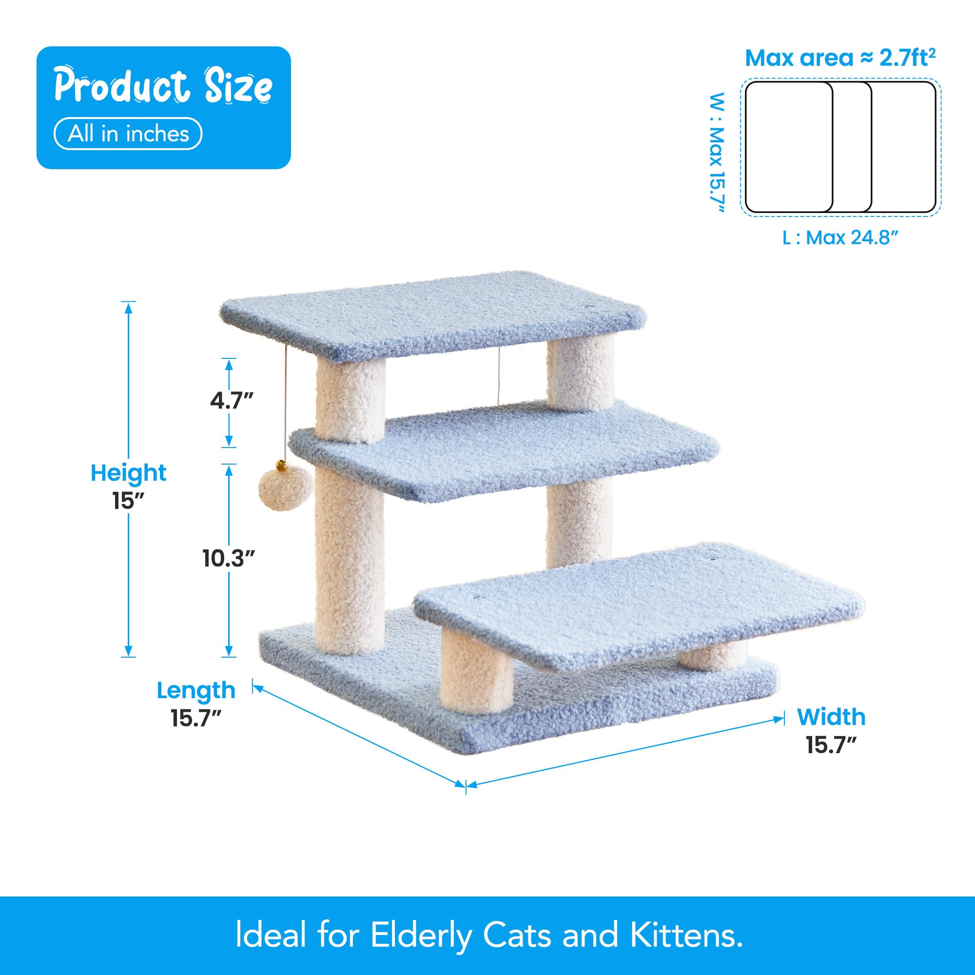 Furcato Structure solide et durable, pour monter sans effort.