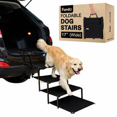 Escalier Furdo pour grand chien, surface stable et antidérapante.