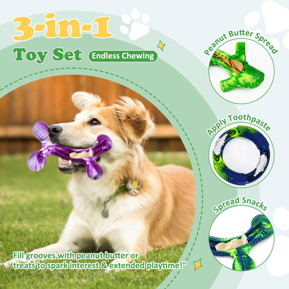 Jouet Furdog pour usage quotidien, conçu pour chiens moyens et grands.