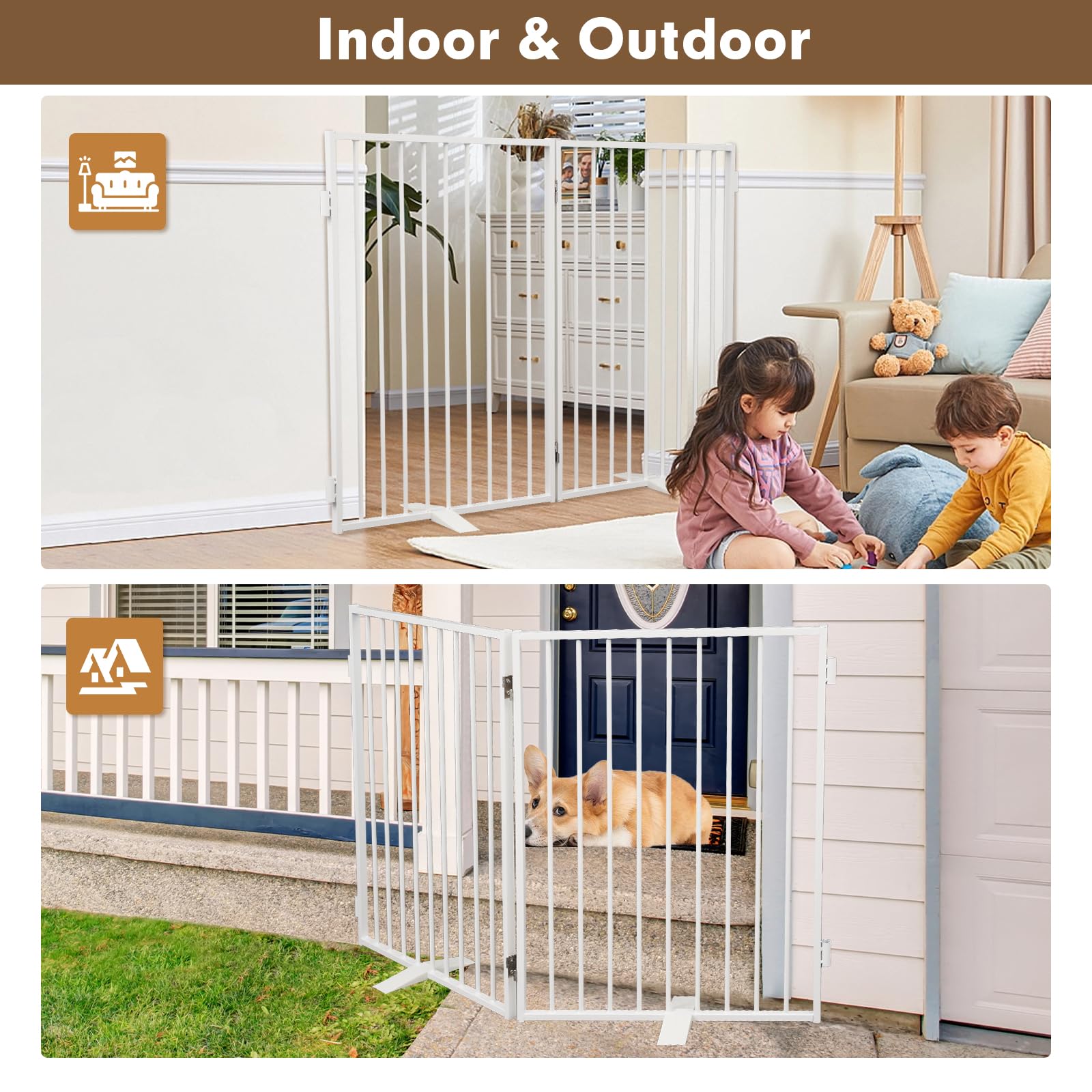 Utilisation pratique dans couloirs, portes et cuisines domestiques