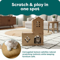 FurHaven: herbe à chat incluse pour stimuler le jeu.