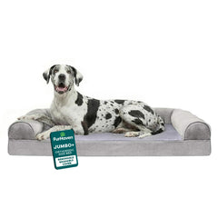 Furhaven couchage orthopedique pour grand chien, soutien des articulations.