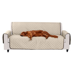Furhaven couverture canapé deux tons – Espresso Clay, style et propreté durable