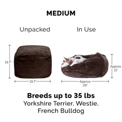 Furhaven couverture-peluche-douce-espresso : toucher cosy pour les siestes