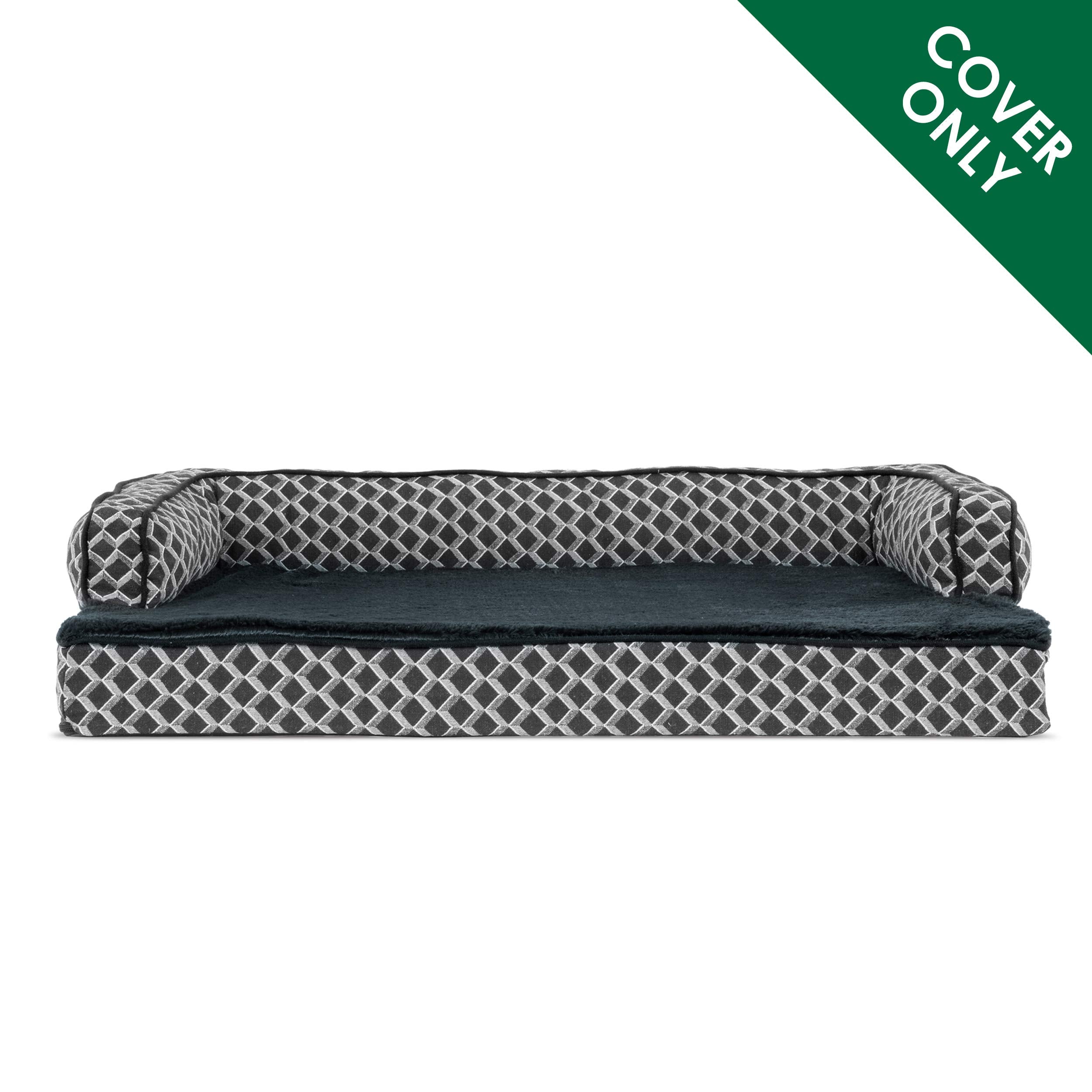 Détail tissu pluche du cache Furhaven pour une sensation douce.