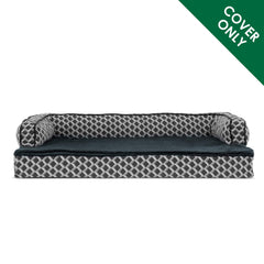 Détail tissu pluche du cache Furhaven pour une sensation douce.