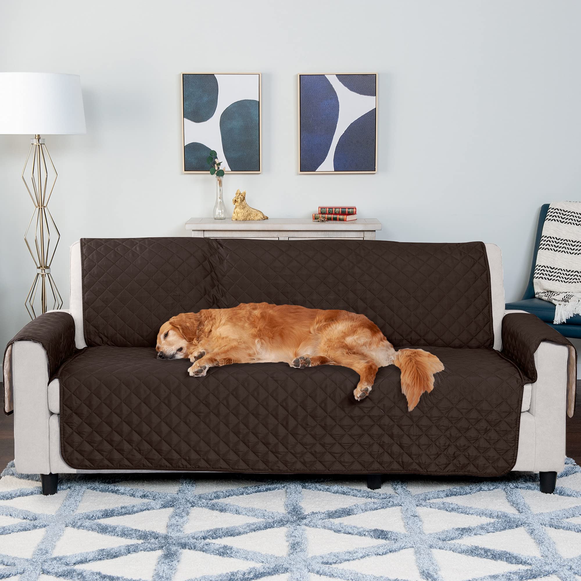 Furhaven dimensions canapé 62 pouces – ajustement précis