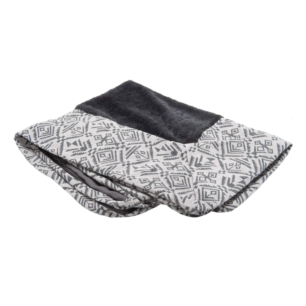 Housse Furhaven remplacement lit chien peluche Kilim sud-ouest, confort durable.