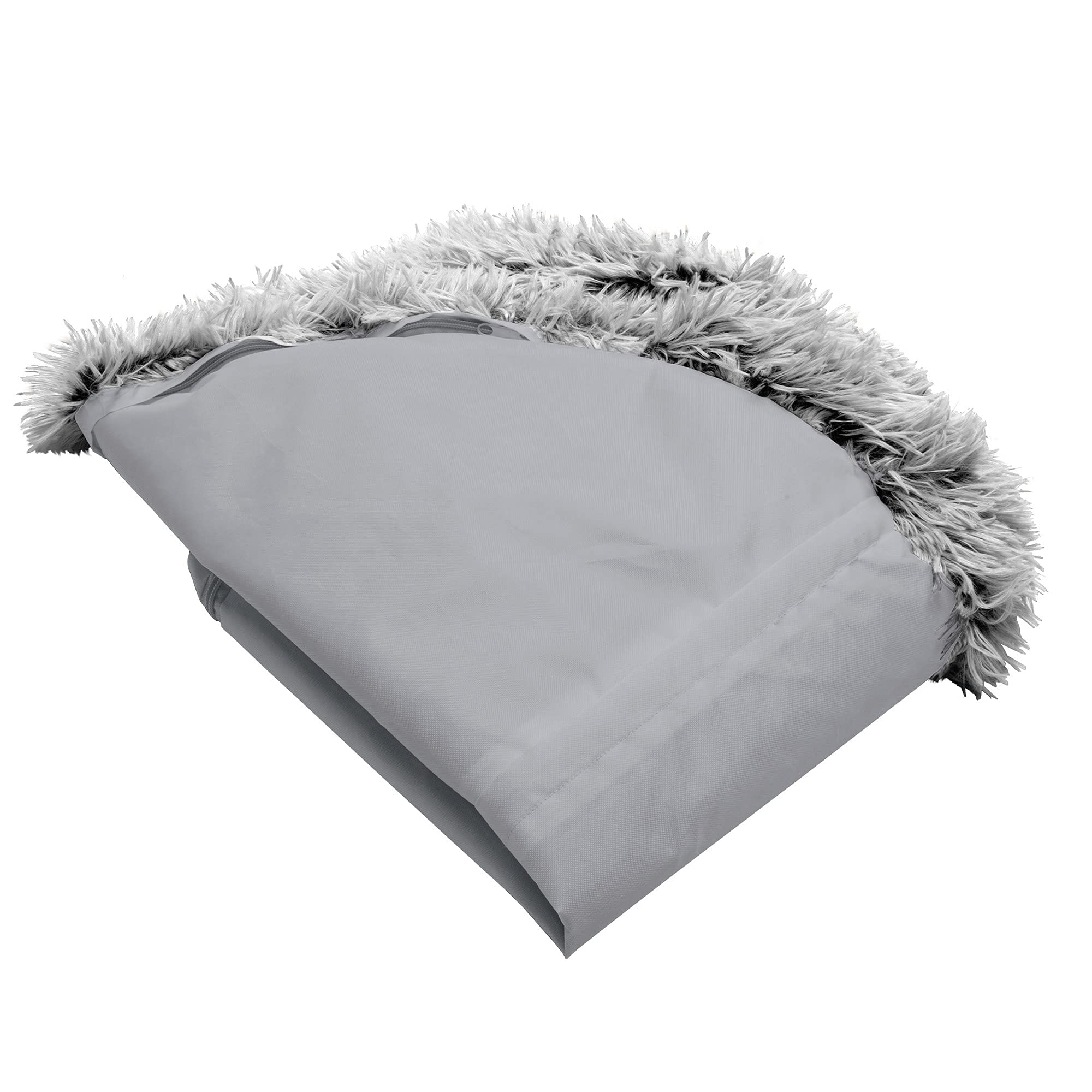 Housse Furhaven pour lit en forme de beignet, toucher doux et confort