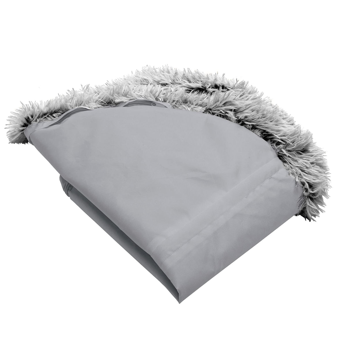 Housse Furhaven pour lit en forme de beignet, toucher doux et confort