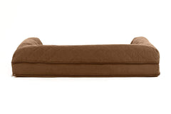 Surface quiltée douce Furhaven, parfaite pour les câlins et le repos.