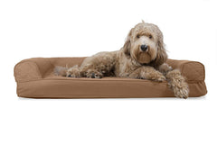 Lit Furhaven avec gel refroidi, idéale pour garder le chien au frais.