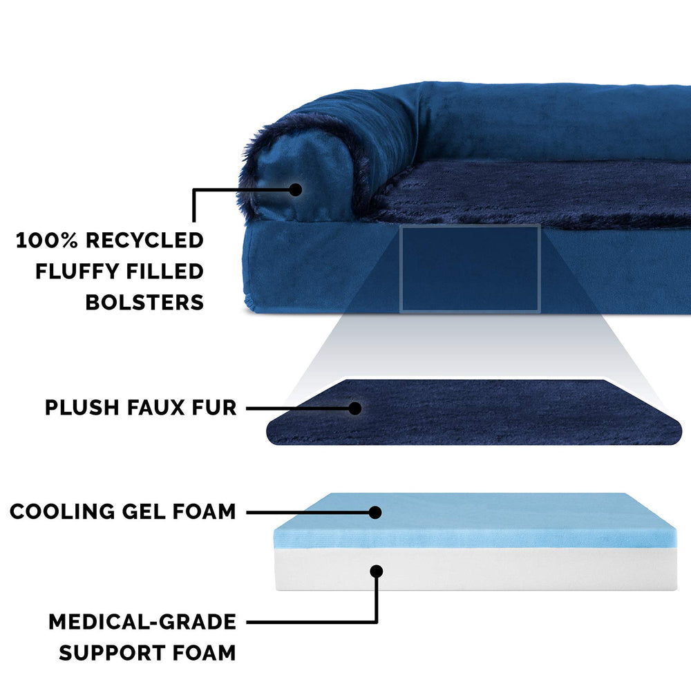 Lit Furhaven, housse lavable en machine pour un nettoyage simple.
