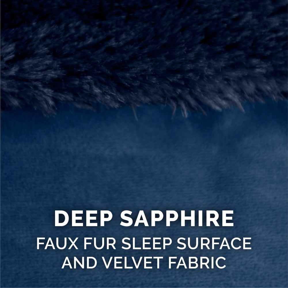 Lit Furhaven avec velours micro sur les bolsters pour un toucher premium.