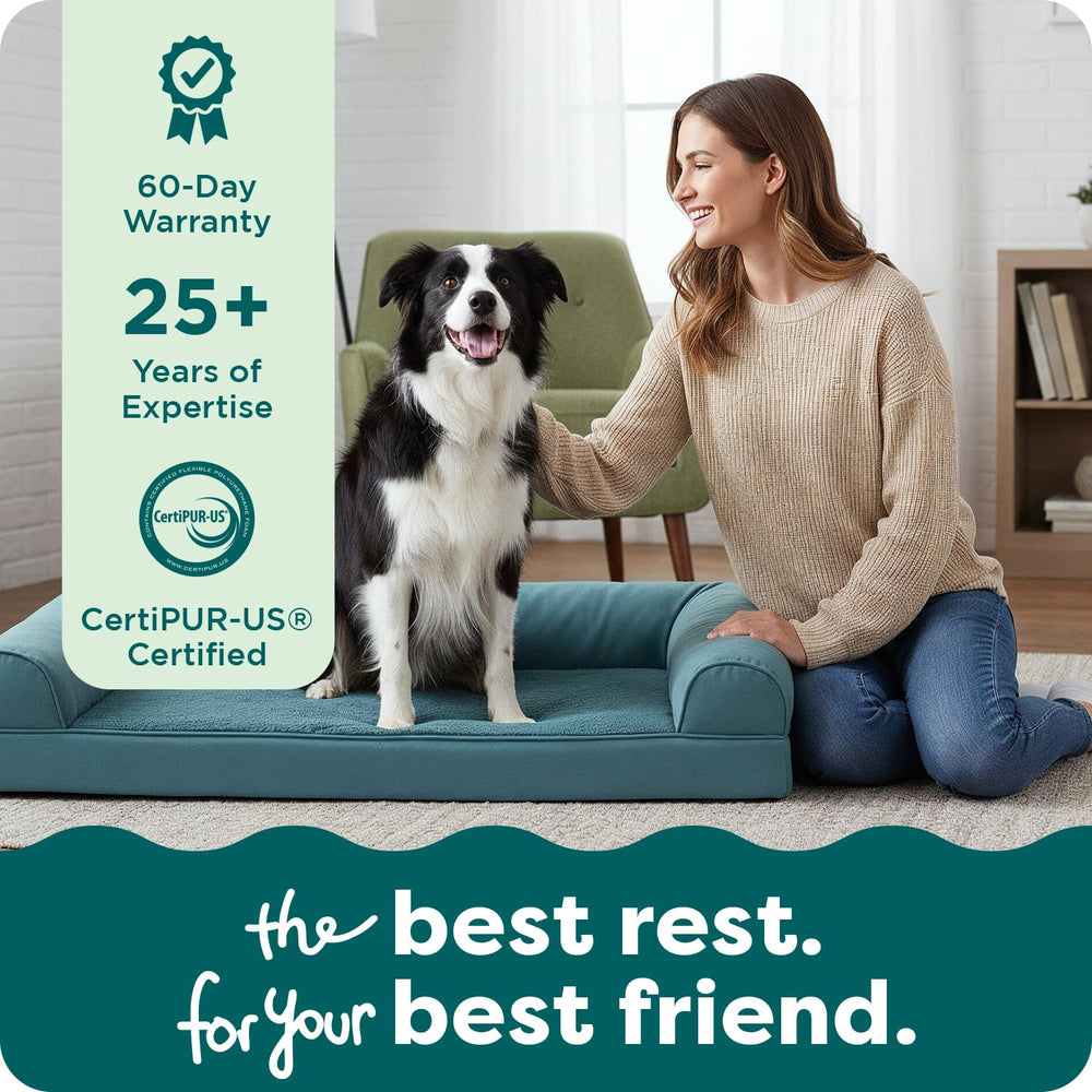 FurHaven lit orthopédique pour grands chiens – adaptées à plusieurs tailles et espaces.