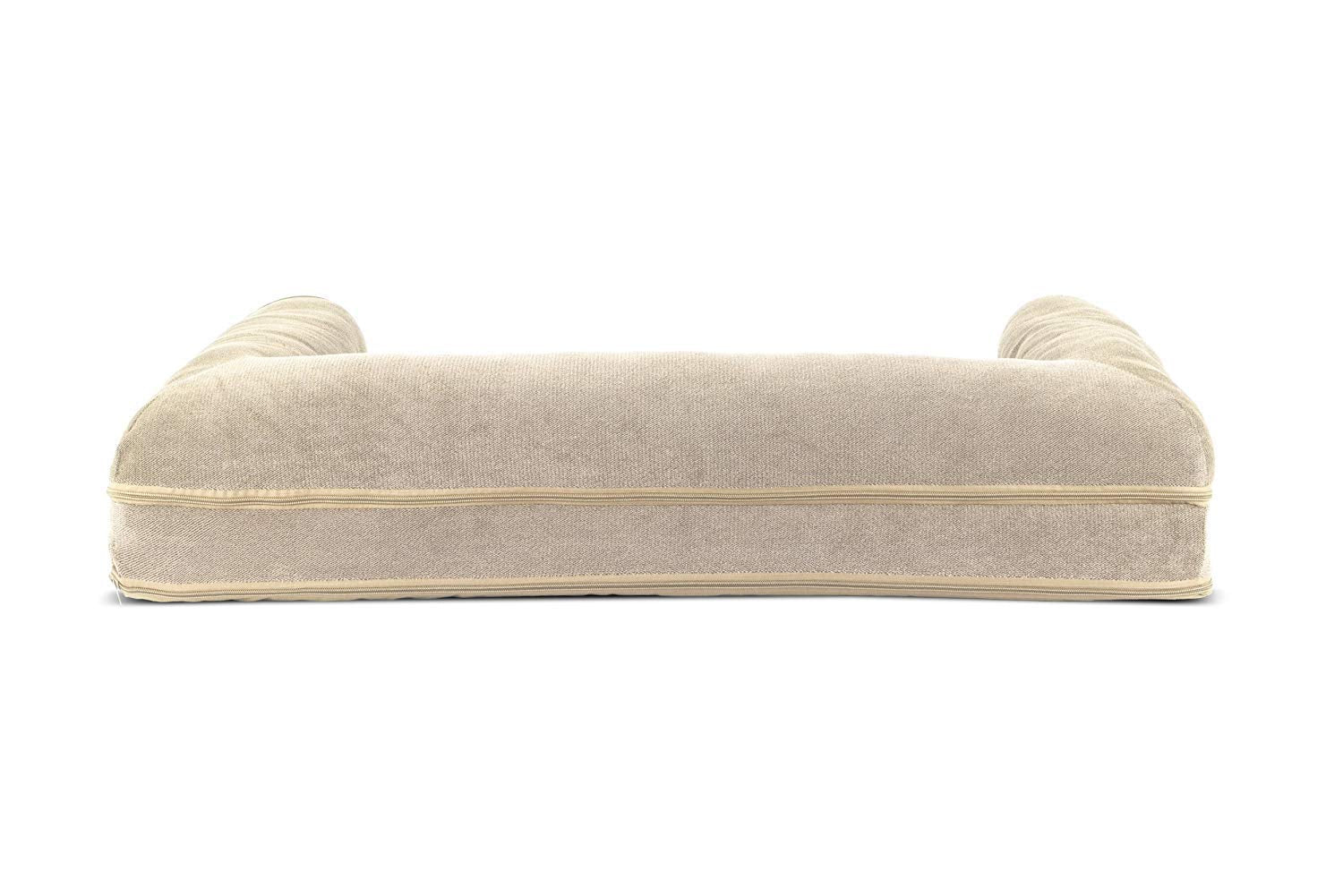 Mousse orthopédique Furhaven en forme d’œuf pour une meilleure répartition des points de pression.