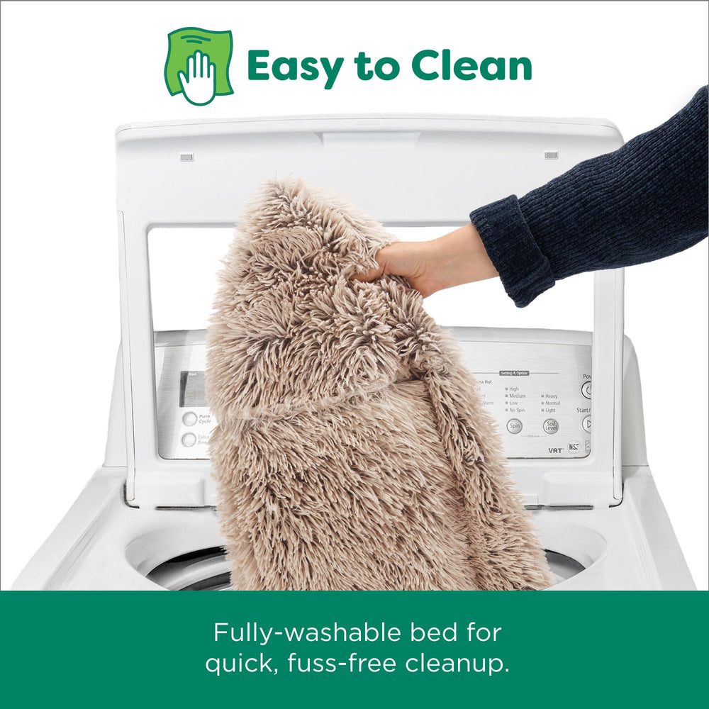Confort enveloppant du Nid Furhaven pour chiens et chats