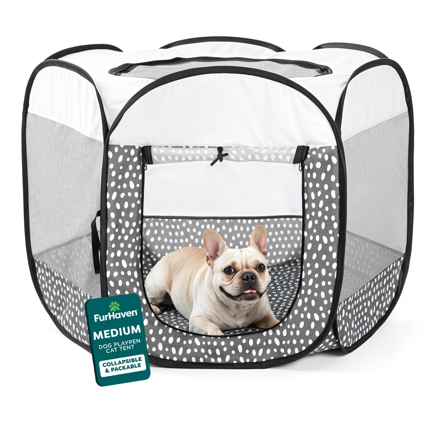 Parois mesh 360° FurHaven pour ventilation et visibilité