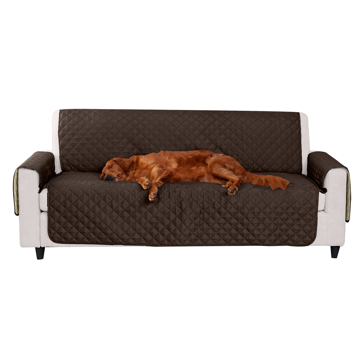 Furhaven protection canapé imperméable Espresso Clay – protège des taches quotidiennes