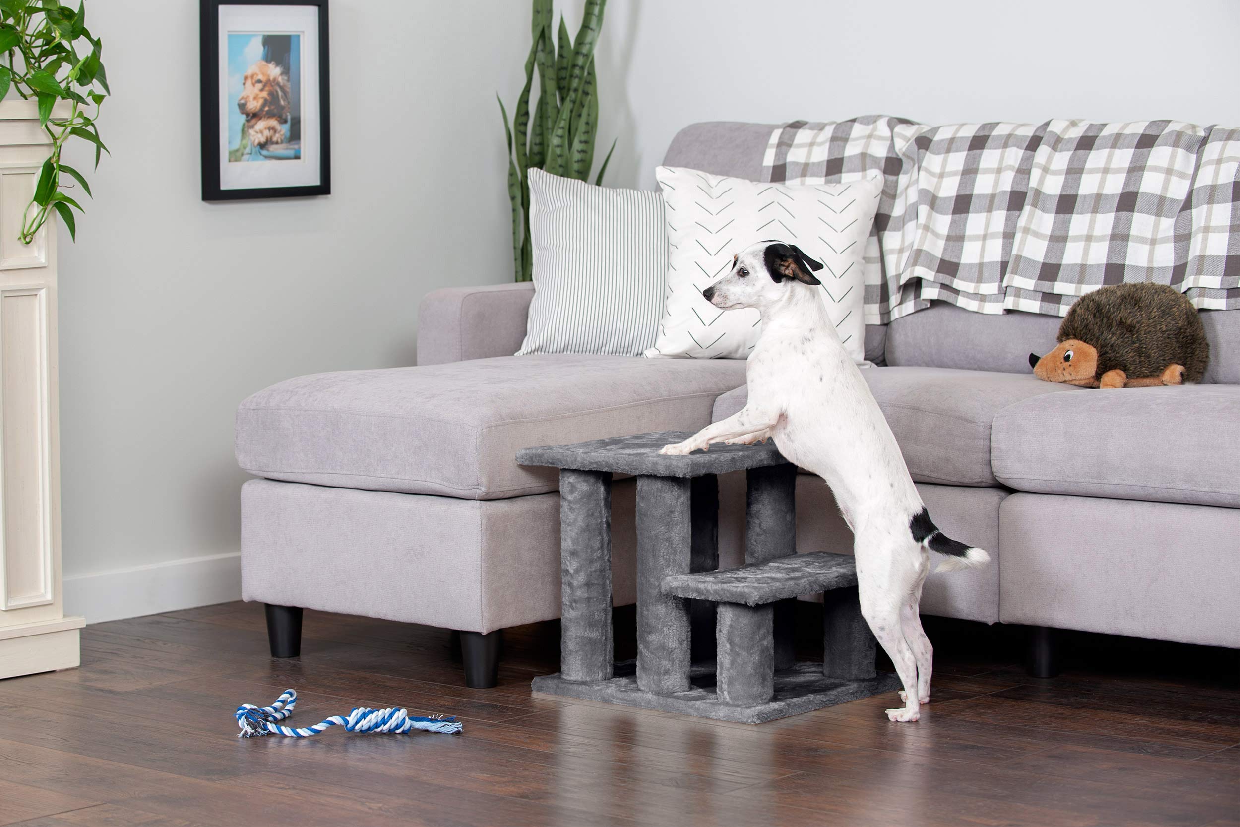 Furhaven Steady Paws : compatible avec canapés et lits hauts