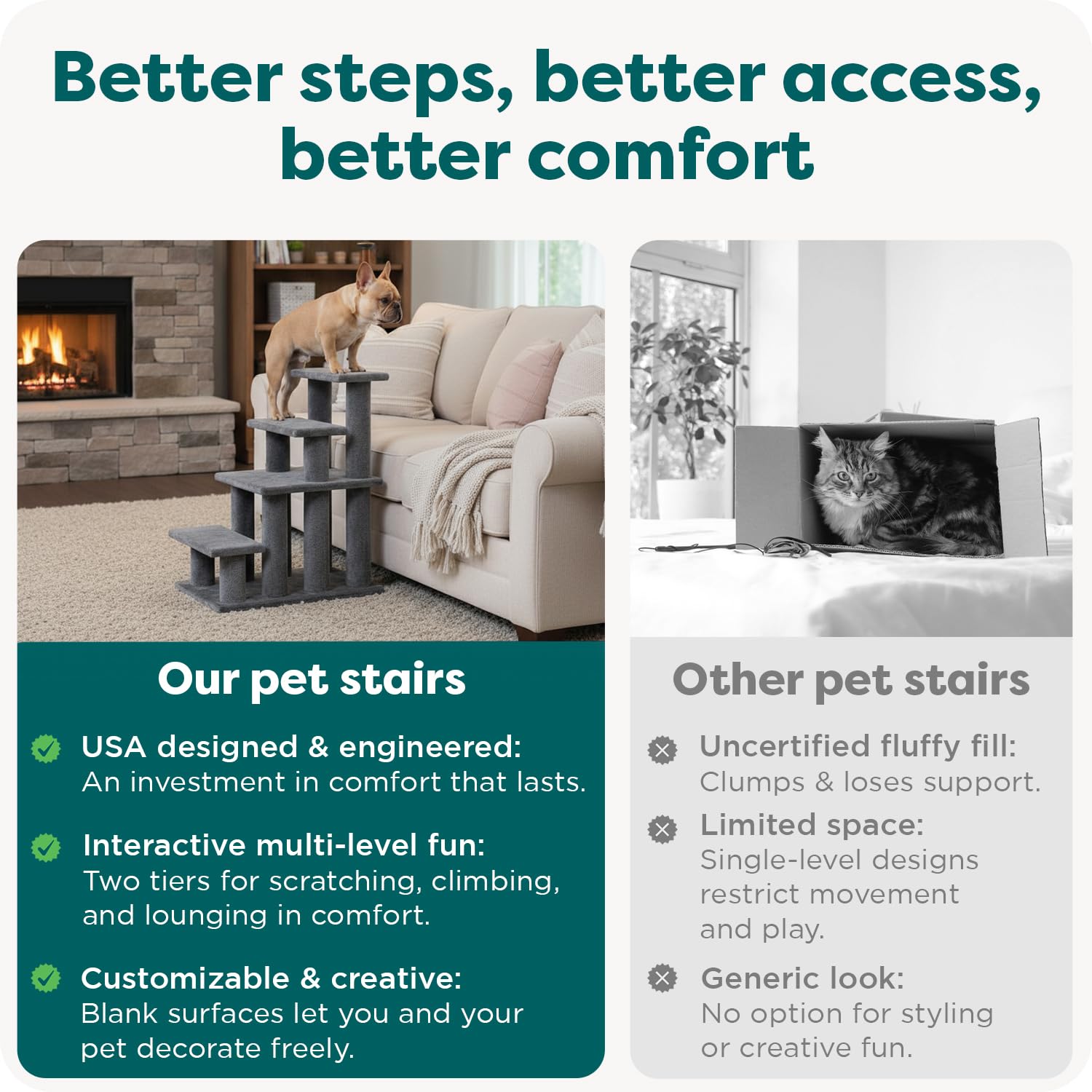 Furhaven Steady Paws : usage pour chiens seniors et chats