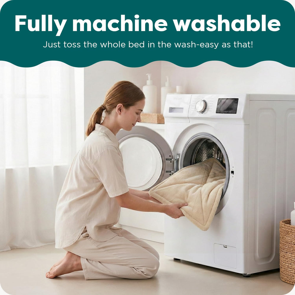 Furhaven ThermaNAP: lavable en machine pour entretien sans effort.