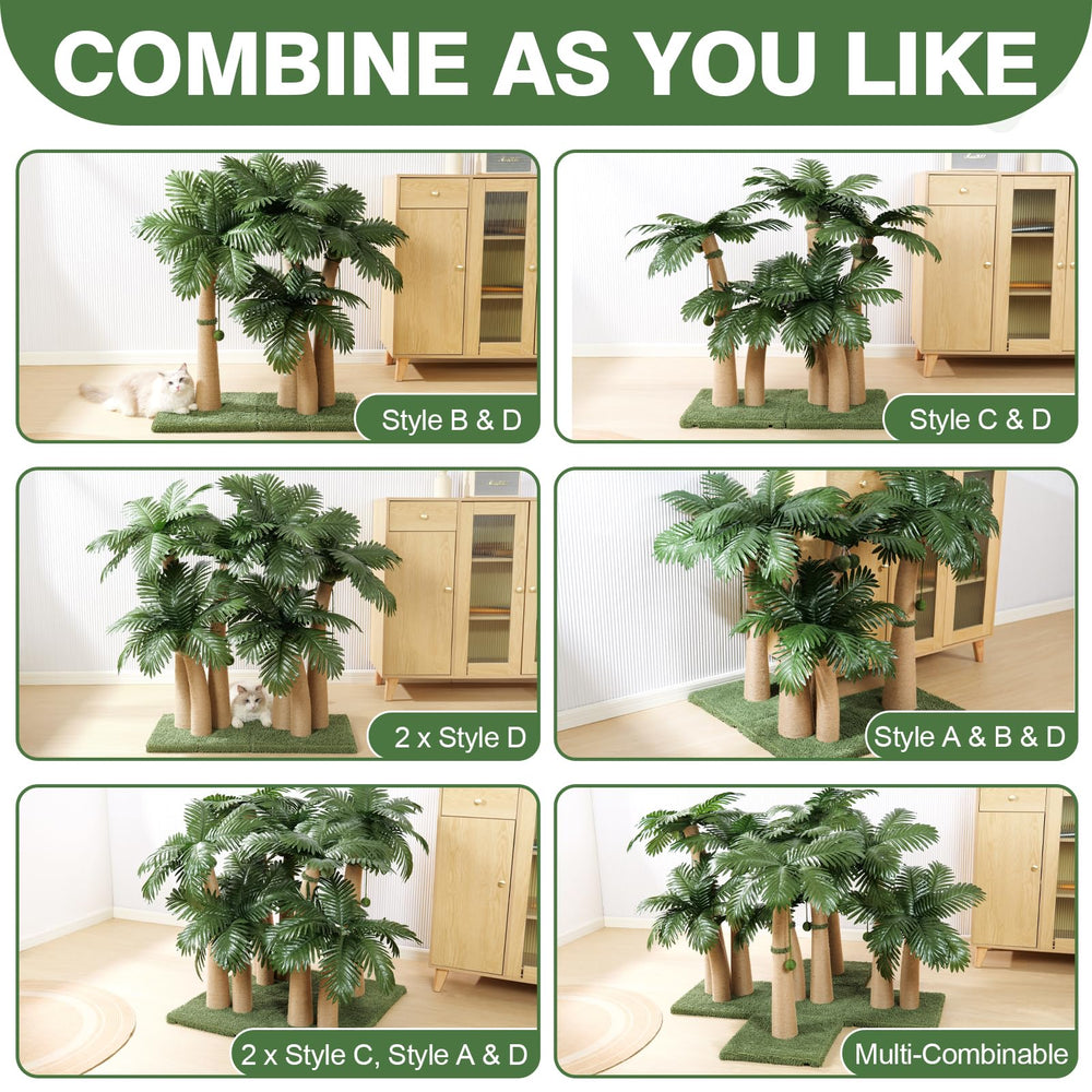 Furlogy Arbre-chat hauteur 40 pouces pour étirements et confort.