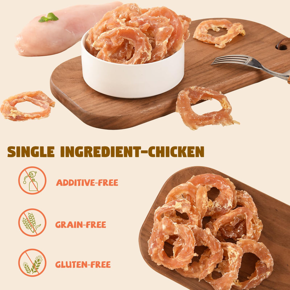 Furmate Anneaux Poulet Dentaire: aide potentielle pour une bouche plus fraiche.