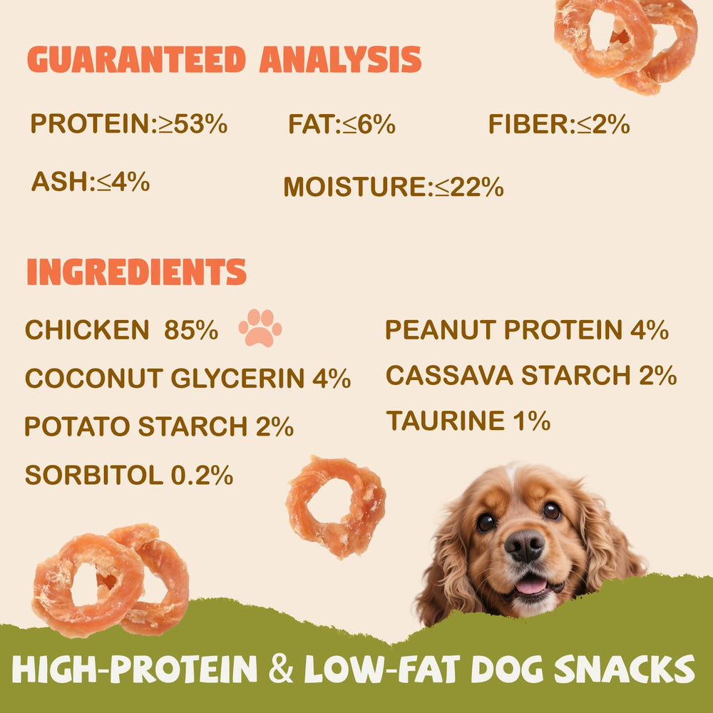 Furmate Anneaux Poulet Digestible: digestion douce pour chiens sensibles.