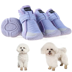 Furmate chaussures petits chiens: mesh respirant pour des promenades confortables.
