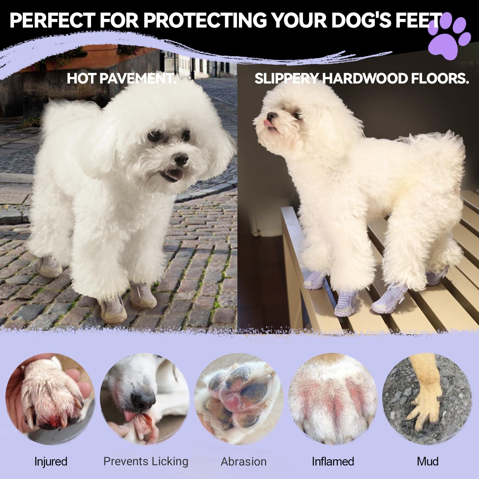 Furmate protection pattes: évite les griffes sur meubles pendant le jeu.