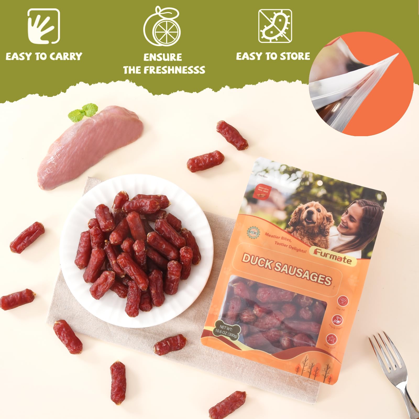 Furmate: faible en calories, idéal pour récompenses quotidiennes