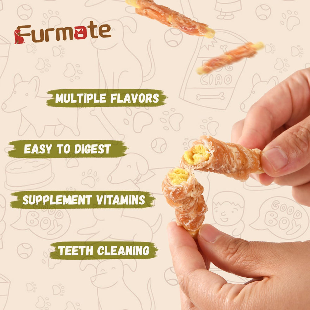 Friandise Furmate taurine ajoutée soutien cérébral et cœur.
