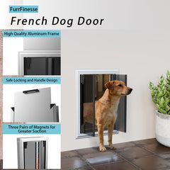 Tunnel télescopique FurrFinesse: ajustable pour murs variés et installation facile.