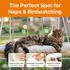 Coussin doux et grand Furrfinity pour un repos moelleux du chat.