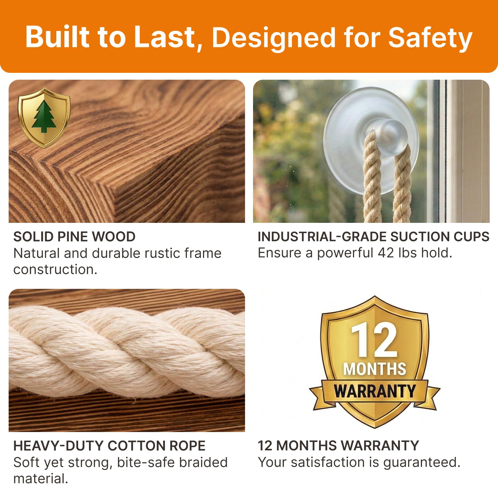 Design rustique Furrfinity qui s’intègre facilement à tout intérieur.