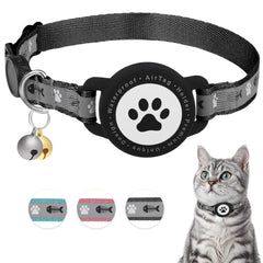 Collier Furrigo AirTag imperméable : léger et pratique pour chats actifs.