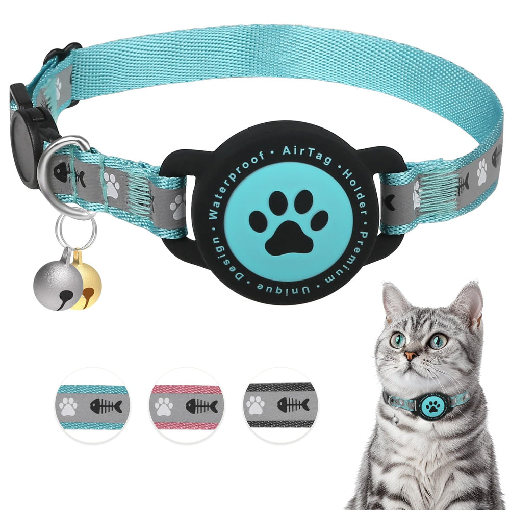 Collier Furrigo chat etanche AirTag pour localisation fiable