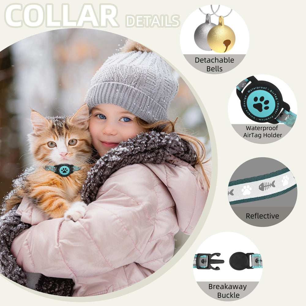 Collier Furrigo chat porte-airtag integre