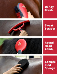 Furrishine brosse-lavage-cheval – nettoyage en douceur du pelage