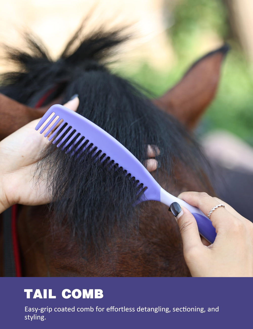 Curry-comb Furrishine – détache la poussière et les poils