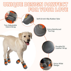 Bottes Furrtripsy antidérapantes améliorant l’adhérence sur surfaces mouillées.