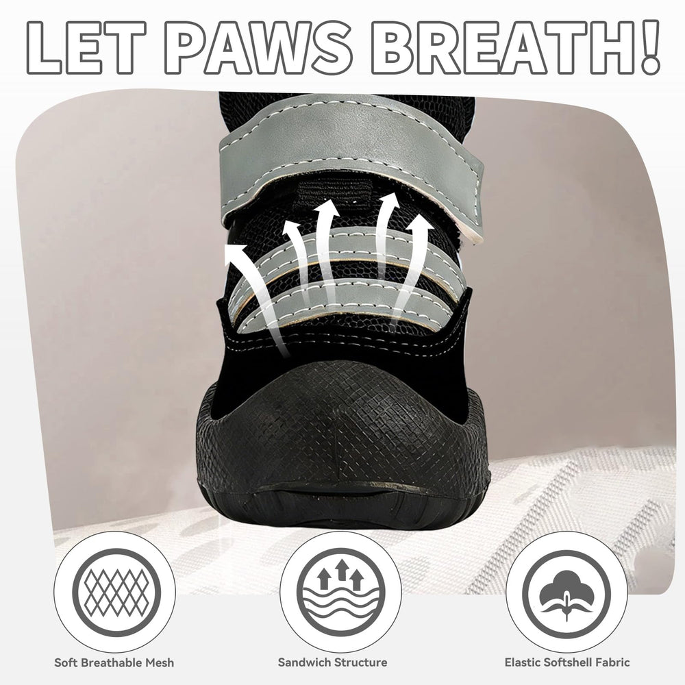 Bottes Furrtripsy avec sangles réfléchissantes pour une visibilité nocturne