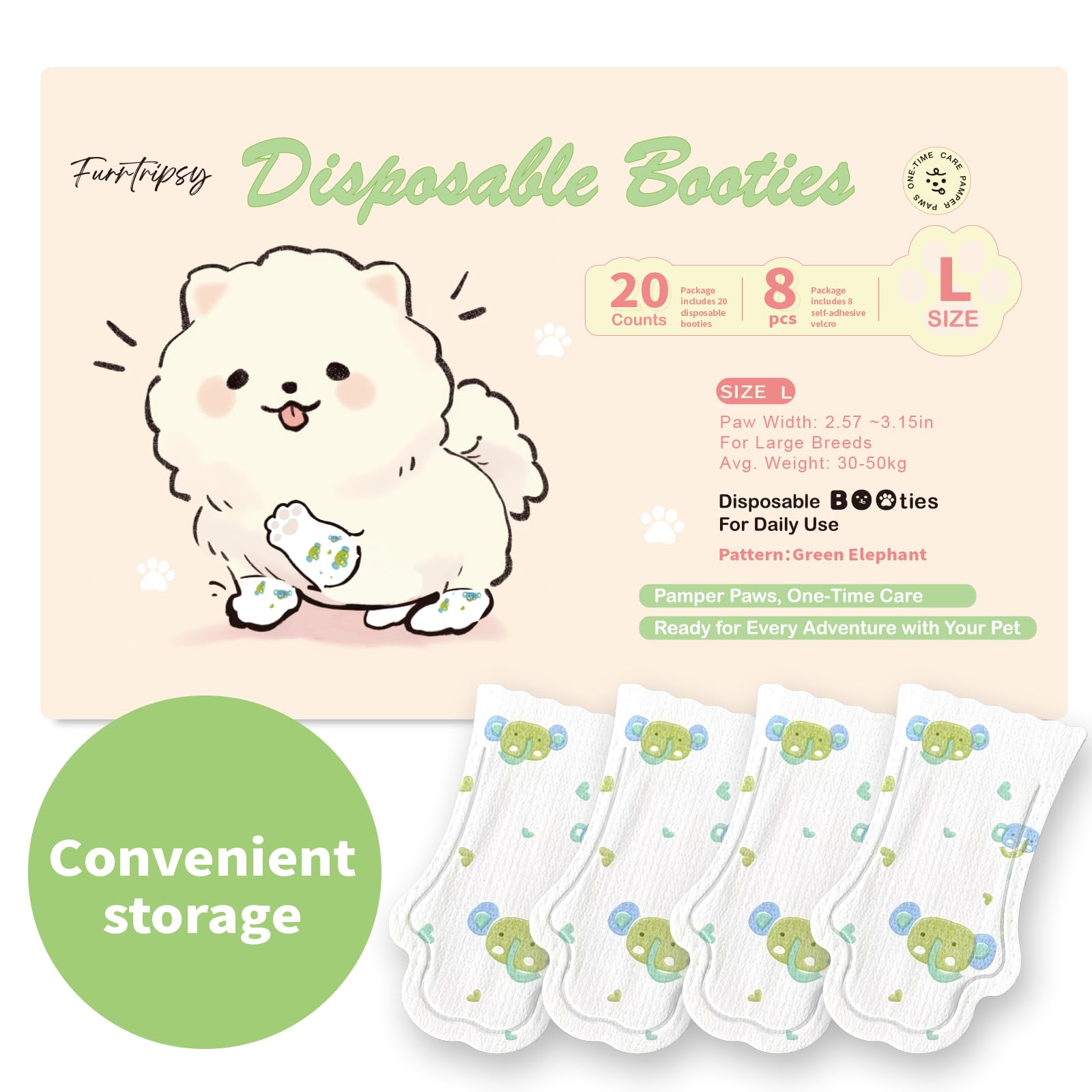 Bottes imperméables Furrtripsy protégeant les pattes lors de promenades sous la pluie
