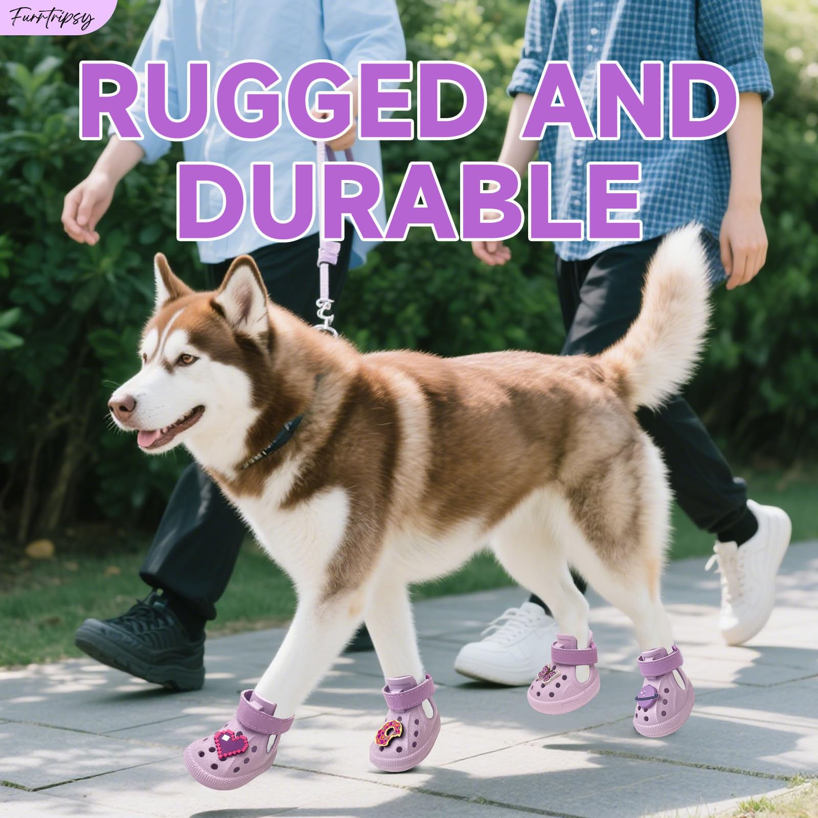Tailles variées Furrtripsy pour chiens moyen et grand gabarit.