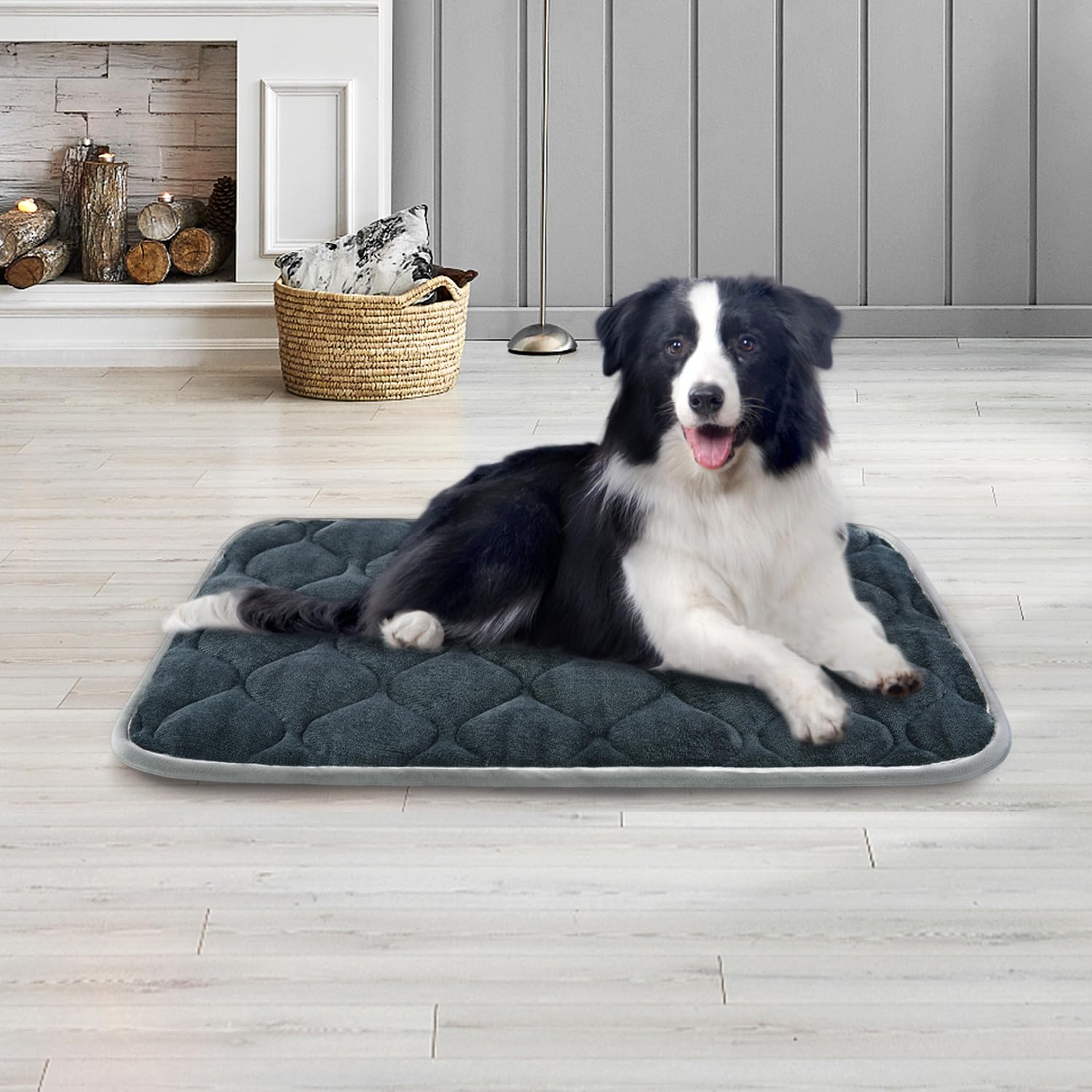 Tapis furrybaby douceur 2 cm rembourré pour sommeil confortable